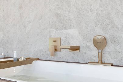 Смеситель Hansgrohe Metropol 32545140 для ванны бронза