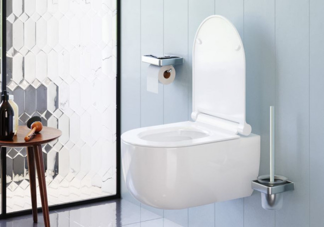 Унитаз подвесной Damixa Scandinavian Pure DX36C1701SC безободковый с микролифтом