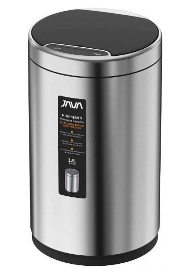 Ведро для мусора JAVA S-882-12L 12 литров сенсорное