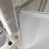 Шторка для ванны BelBagno LUCE-VF-11-90/145-P-Cr рифленое punto