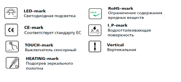 Зеркало Esbano ES-2481YD 59*59