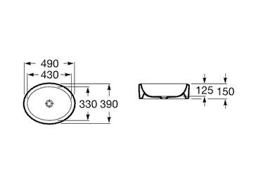 Раковина Roca Fuego 32722E000