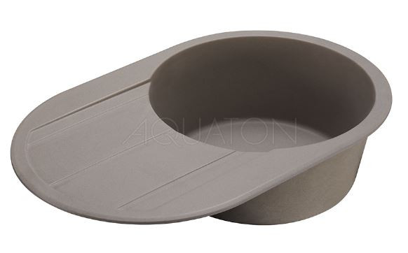 Мойка для кухни Акватон Амира 1A712932AI250 серый шелк