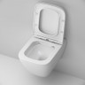 Унитаз подвесной Am.Pm Spirit V2.0 FlashClean C701701SC безободковый с микролифтом