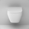 Унитаз подвесной Am.Pm Spirit V2.0 FlashClean C701701SC безободковый с микролифтом