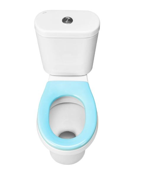 Унитаз-компакт Santek Каспер Детский 1WH501846 голубое сиденье