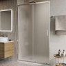 Душевая дверь BelBagno LUCE-BF-1-120-P-Cr рифленое punto