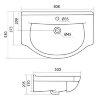 Раковина Santek Эльбрус 80 1WH109653