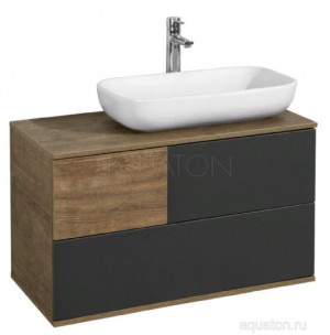 Тумба под раковину Акватон Терра 85 1A247201TEKA0 дуб кантри