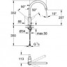 Смеситель Grohe BauFlow 31230000 для кухни