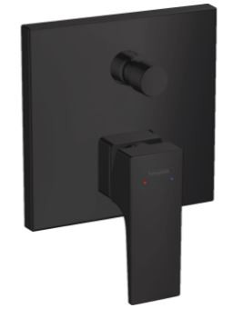 Смеситель Hansgrohe Metropol 32545670 для ванны черный матовый